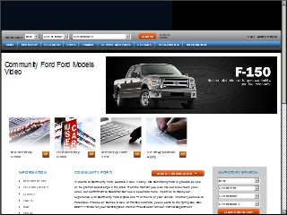 Web site www.community-ford.com, Community Ford Inc