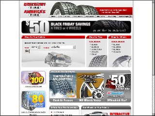 Web site https://www.discounttire.com, Discount Sales
