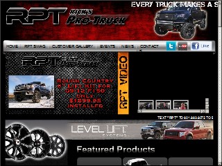 Web site www.ricksprotruck.com, Rick's Pro-Truck & Auto Accessories