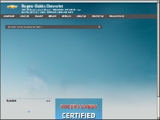 Web site www.rogersdabbs.com, Rogers-Dabbs Chevrolet, INC.