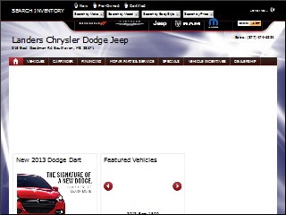 Web site www.southlandchryslerjeep.com, Southland Chrysler-Jeep Inc